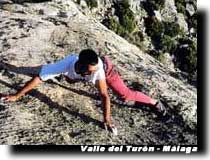 Escalando Julay Lama - Valle del Turón - Málaga